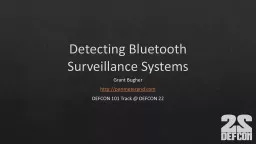 Detecting Bluetooth