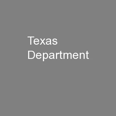 Texas Department