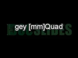 gey [mm]Quad #sp=0.01, sQ=1mm, b=6mgey0=2mm