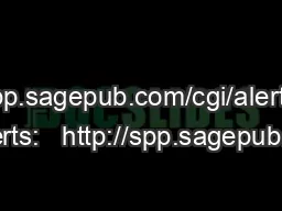 http://spp.sagepub.com/cgi/alertsEmail Alerts:   http://spp.sagepub.co