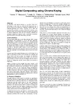 International Journal of Computer Applications