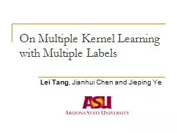 On Multiple Kernel Learning