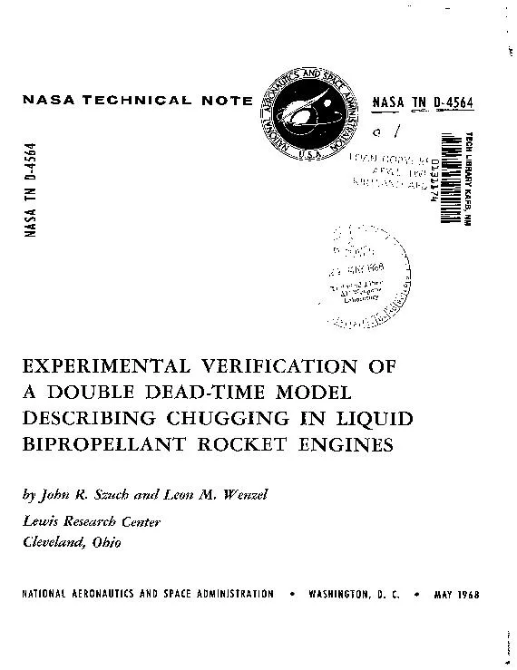 NASA TECHNICAL NOTE