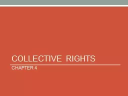 COLLECTIVE RIGHTS