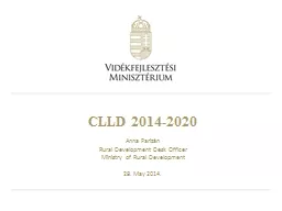 CLLD 2014-2020