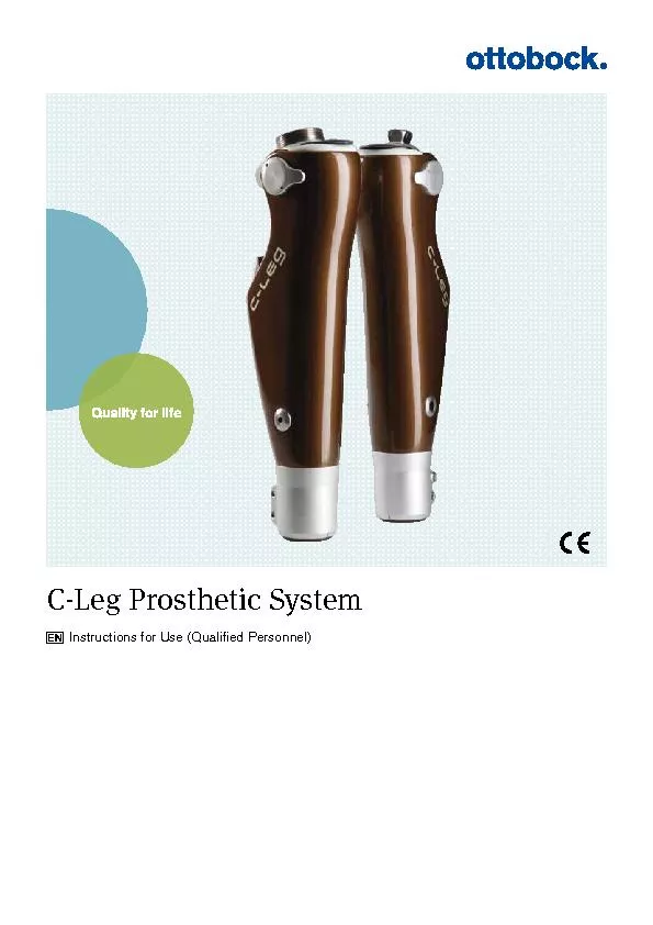 C-Leg Prosthetic System