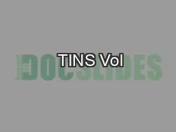  TINS Vol