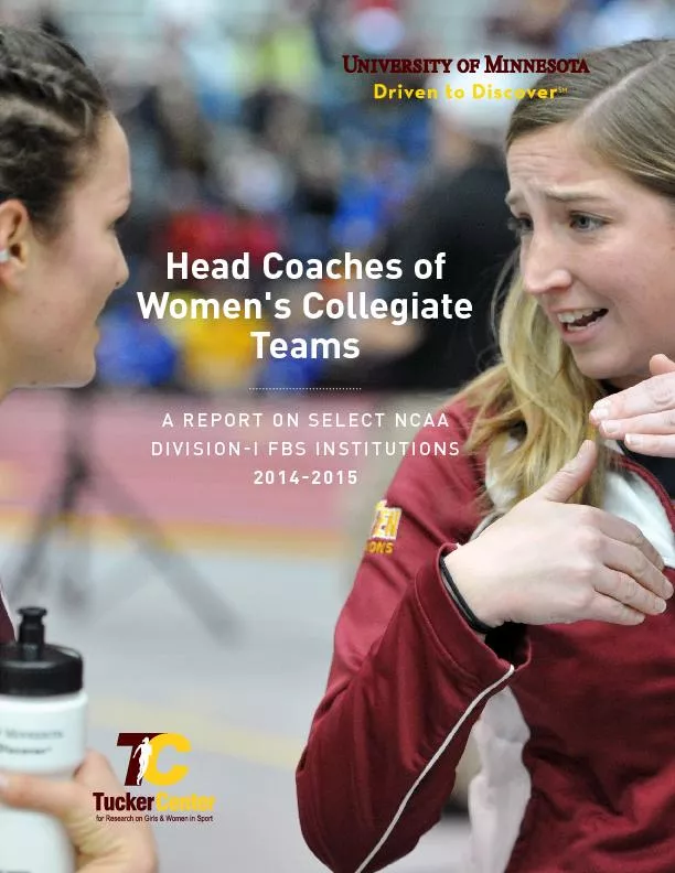Head Coaches of women's