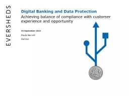 Digital Banking and Data Protection