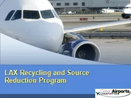 LAX Recycling and Source Reduction Program