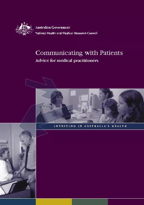 Communicating with Patients
