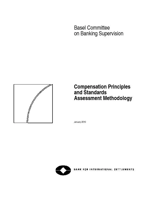 Compnsation principles and standards assessment methodology