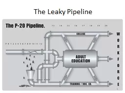 The Leaky Pipeline