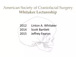 2012		Linton A. Whitaker