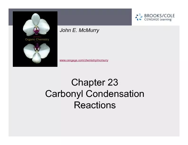 Carbonyl condensation reactions