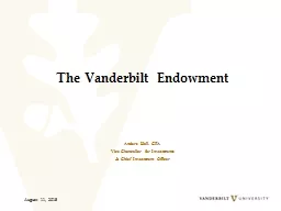 The Vanderbilt Endowment