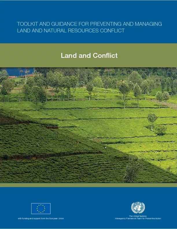 Land and Conflict