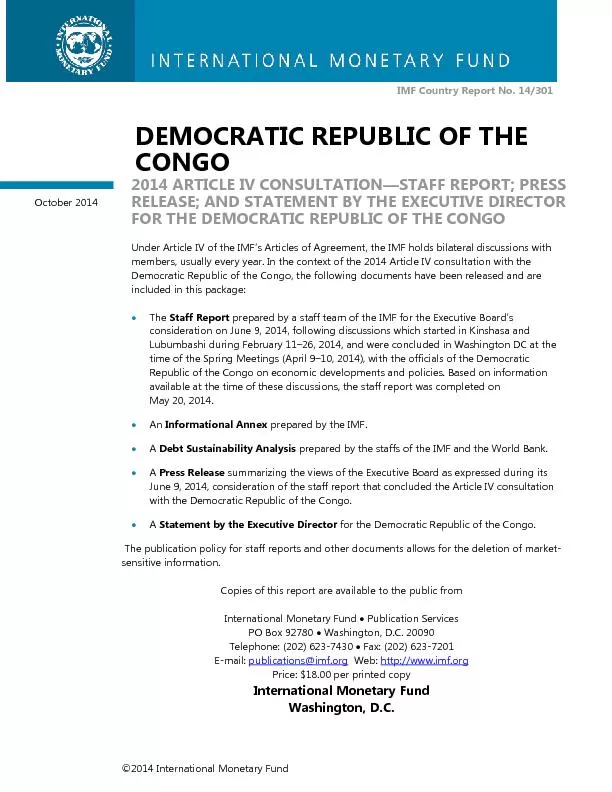 Democratic republic of the congo