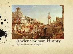 Ancient Roman History