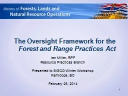 The Oversight Framework for the