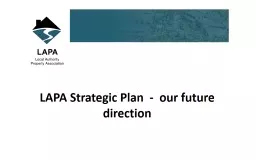 LAPA Strategic Plan