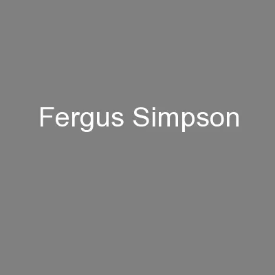 Fergus Simpson