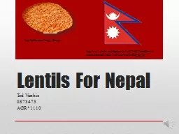 Lentils For Nepal