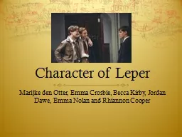 Character of Leper