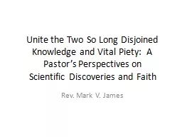Unite the Two So Long Disjoined Knowledge and Vital Piety: