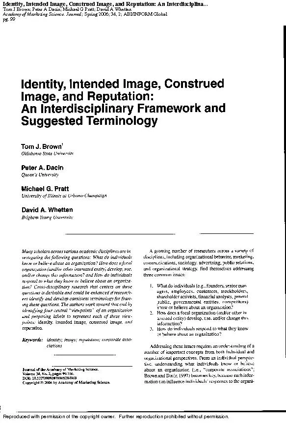 An interdisciplinary frame work and suggested terminology