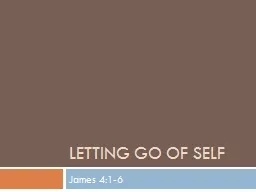 Letting Go Of Self