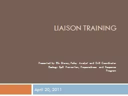 Liaison training