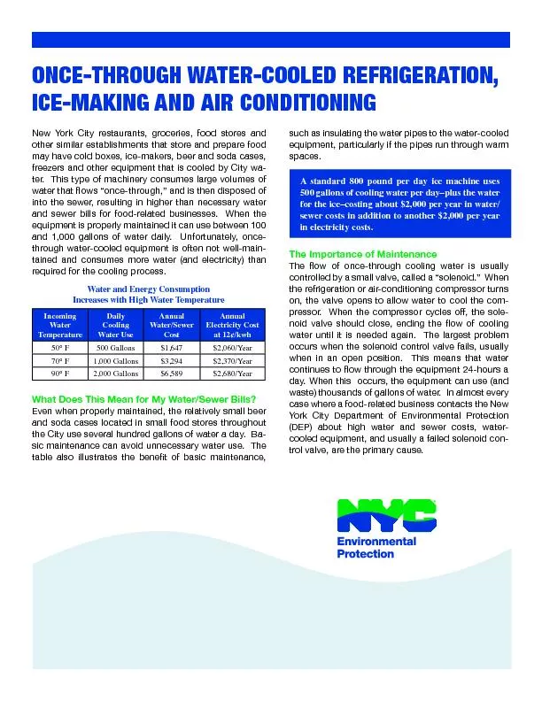 Ice making and air conditioning