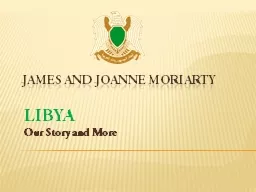 James and JoAnne Moriarty