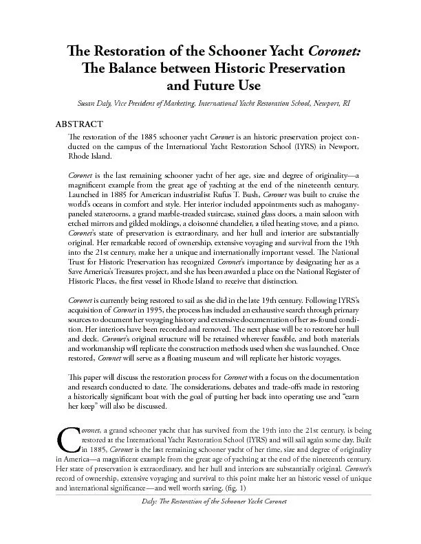 The balance between historical preservation and future use