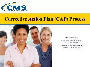 Corrective action plan process