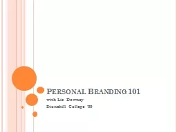 Personal Branding 101