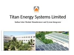 Titan Energy Systems Limited