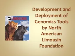 Development and Deployment of Genomics Tools by North Ameri
