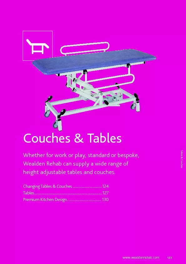 Couches and tables