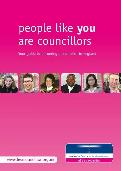 people like you are councillors