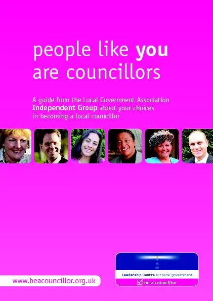 A guide from the local government association