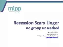 Recession Scars Linger
