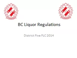 BC Liquor Regulations