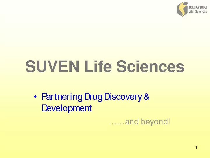 Partnering drug discovery and development