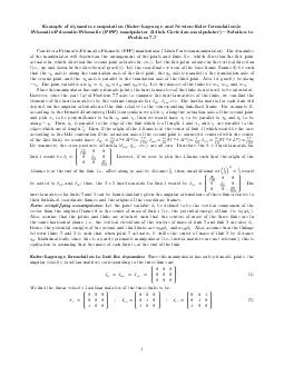 Example of dynamics computation EulerLagrange and NewtonEuler formulations PrismaticPrismaticPrismatic
