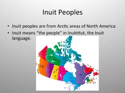 Inuit Peoples