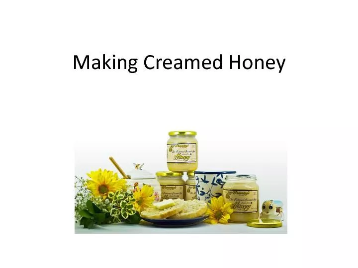 Making Creamed Honey
