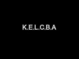 K.E.L.C.B.A
