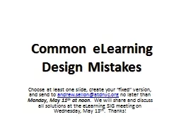 Common eLearning
